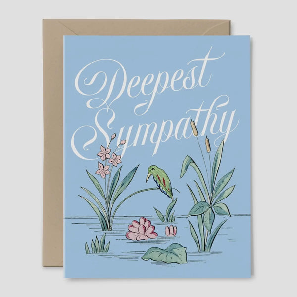 “Deepest Sympathy” Greeting Card
