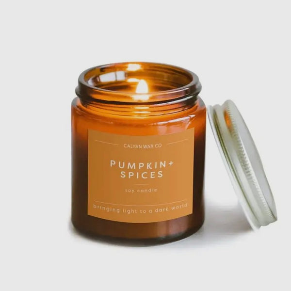 Calyan Wax Co. Candle - Pumpkin + Spices - 3.1oz