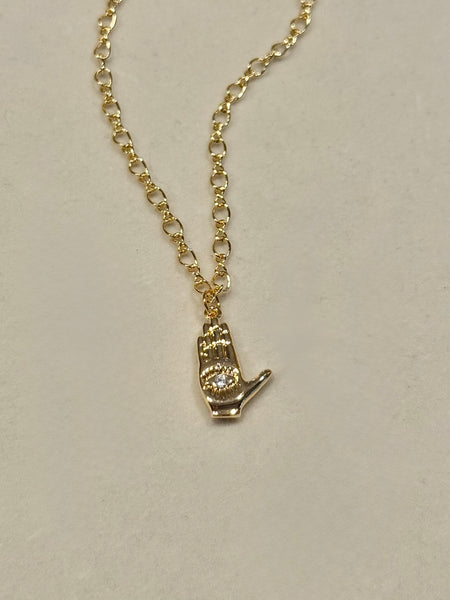 Mystic Hand Necklace