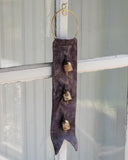 Three Bells Door Hanger - Grey/ Blue