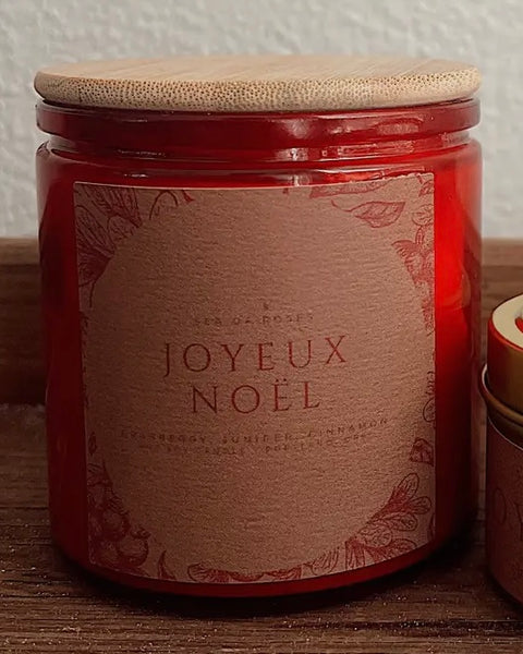 Sea Of Roses - 8oz. Joyeux Noel Candle