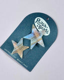 Peach Beast - Star Hair Clip Set