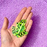 Peach Beast - Leopard Frog French Clip