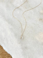 Lisa Slodki - Meridian Necklace - Gold Fill + Crystal Quartz