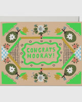“Congrats Hooray” Greeting Card