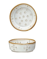 Stoneware Tiny Berry Bowl - White