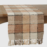 Saro Lifestyle - Checkered Design Table Runner
