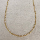18k Gold Fill Cable Link Chain 2.5mm