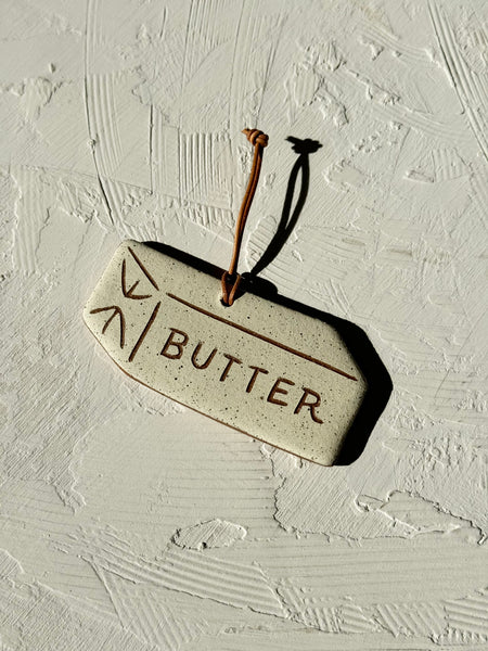 Covet + Ginger x Wit and Co. - Ceramic Ornament - Butter