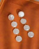 Flânerie - Héloïse Large Pearl Drop Earrings