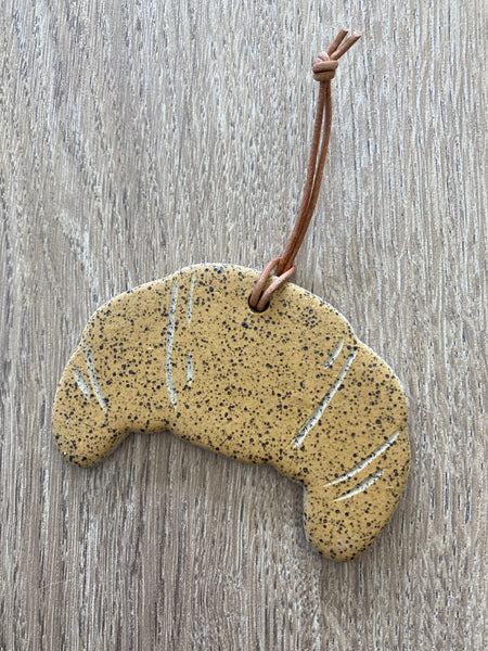 Wit and Co.- Croissant Ornament