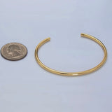 Gold Fill Simple Cuff Bracelet
