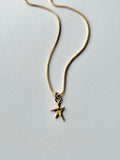 Abstract Star Necklace - Gold