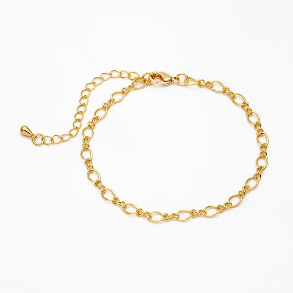 Oval Link Anklet