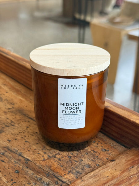 WITS - Midnight Moon Flower Candle