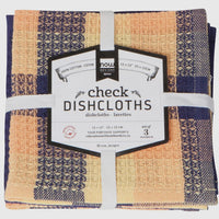 Dusk Checkered Dish Cloths Set of 4