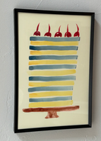 Studio Zambrowicz - 8x12 Striped Cake Print