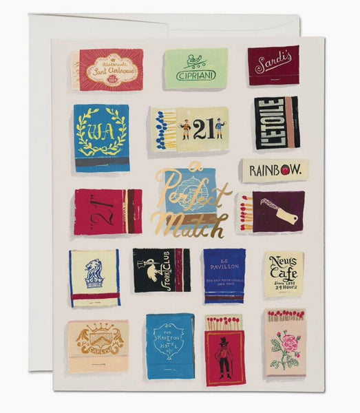 “Perfect Match” Greeting Card