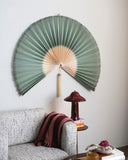 Large Green Fan Wall Hanging (STORE PICKUP ONLY)