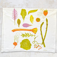 Aly Miller Designs - Spring Harvest Tea Towel