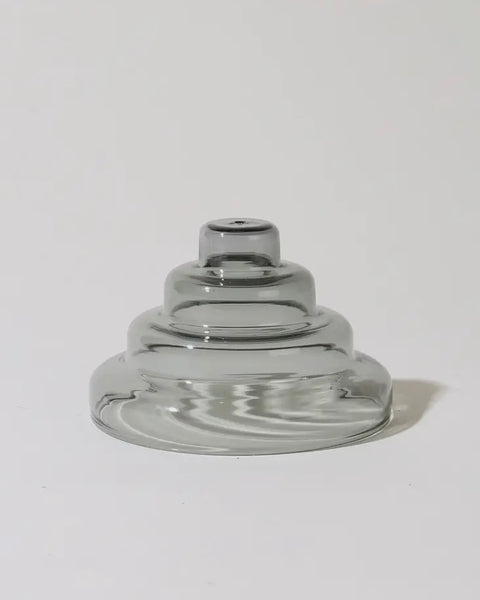Yield Design Co. - Glass Meso Incense Holder - Grey