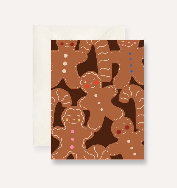 Persika Design Co. - “Gingerbread Cookies” Greeting Card
