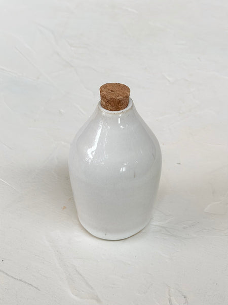 Hannah Schwane - White Cork Vase