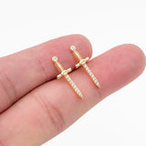 Dagger Stud Earrings