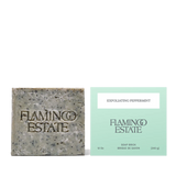Flamingo Estate - Exfoliating Peppermint Soap Brick