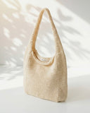 Et Clet - Knit Mini Tote Bag - Cream