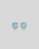 Perimade - Gold Dainty Opal Stud Earrings