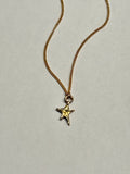 Abstract Star Necklace - Gold