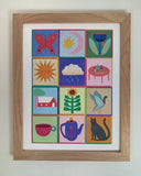 HA Studio - 8.5x11” Whimsygrid Print