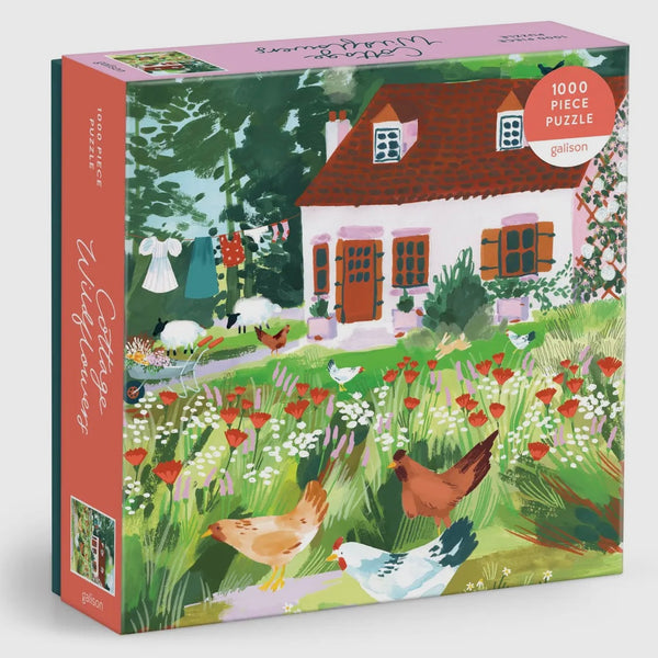 Cottage Wildflowers 1000 Piece Puzzle