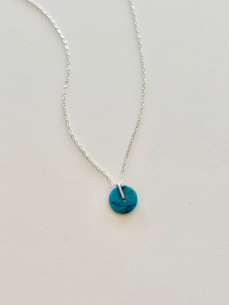 Lisa Slodki - Necklace - Sterling Silver + Turquoise