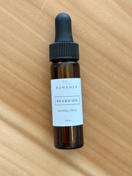 Rumaneh - Beard Oil - Woodsy Citrus