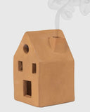 Terracotta House Incense / Tea Light Holder