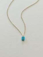Lisa Slodki - Gold Fill + Turquoise Bound Necklace