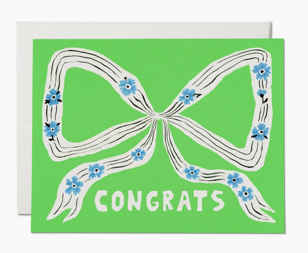 Perfect Bow “Congrats” Greeting Card