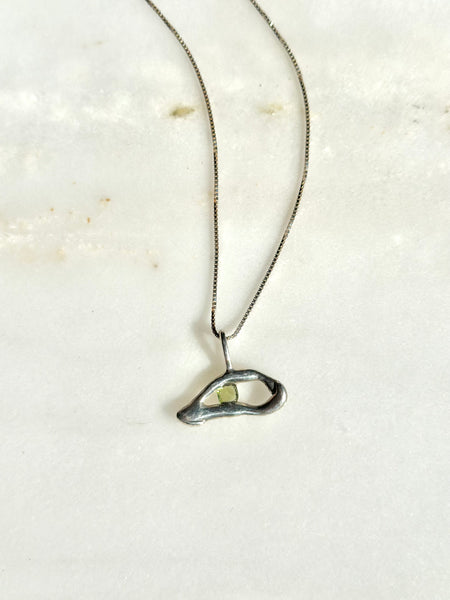 Lauren Landa - Open Organic Peridot Pendant Necklace