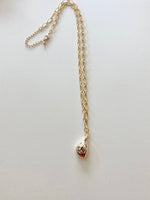 Gold Droplet Necklace