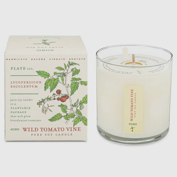 Kobo “Plant The Box” Candle - Wild Tomato Vine