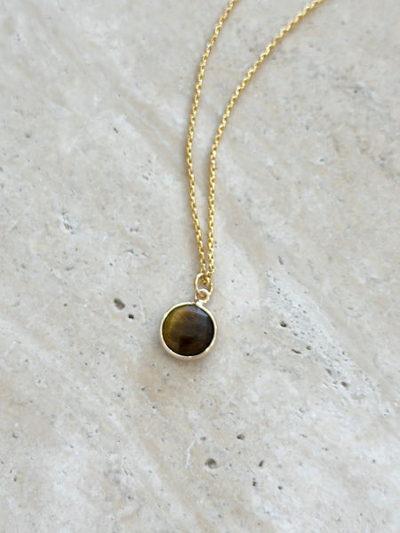 Tiger’s Eye Gemstone Necklace
