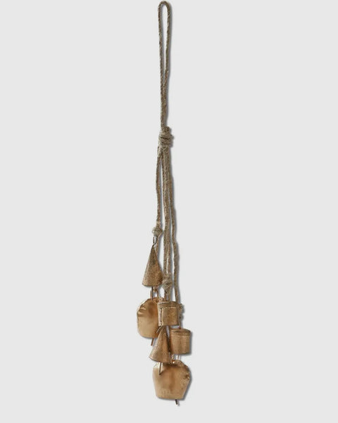 13” Bells + Jute Rope Cluster