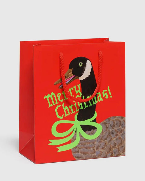 Gift Bag - Christmas Goose - Small