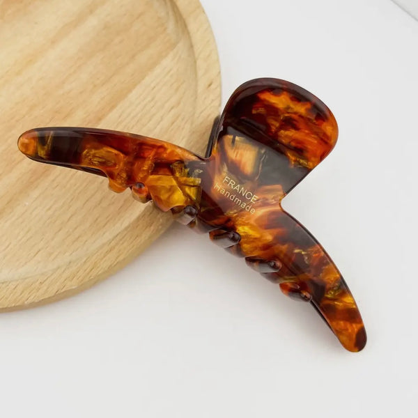 Classic Simple Hair Clip - Brown
