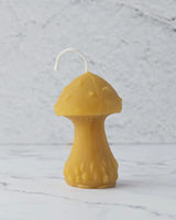 Beeswax Mushroom Candle