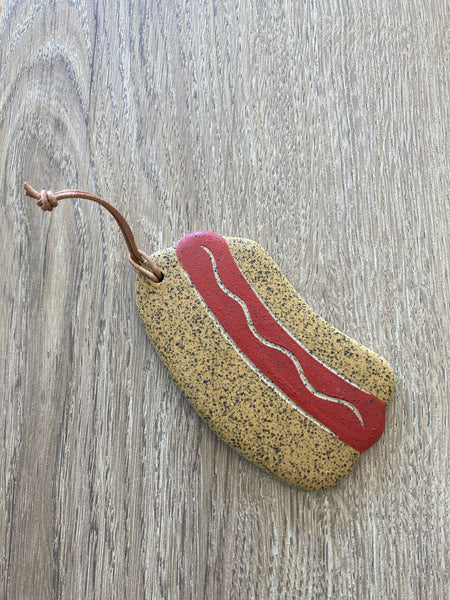 Wit and Co.- Hot Dog Ornament