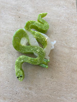 Green Garden Snake Clip
