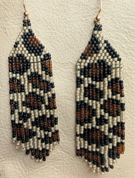 Wearable Heirlooms - Beaded Earrings 12